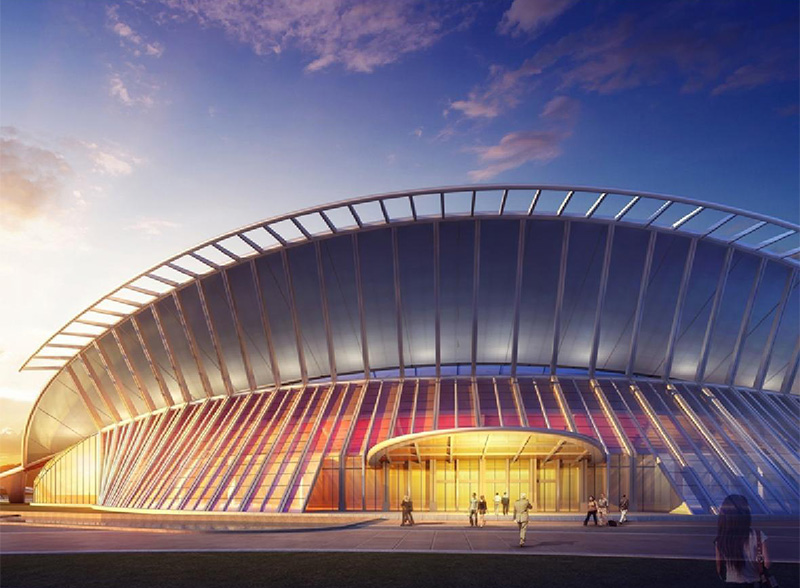 长顺县康养综合体建设项目幕墙工程（体育馆）