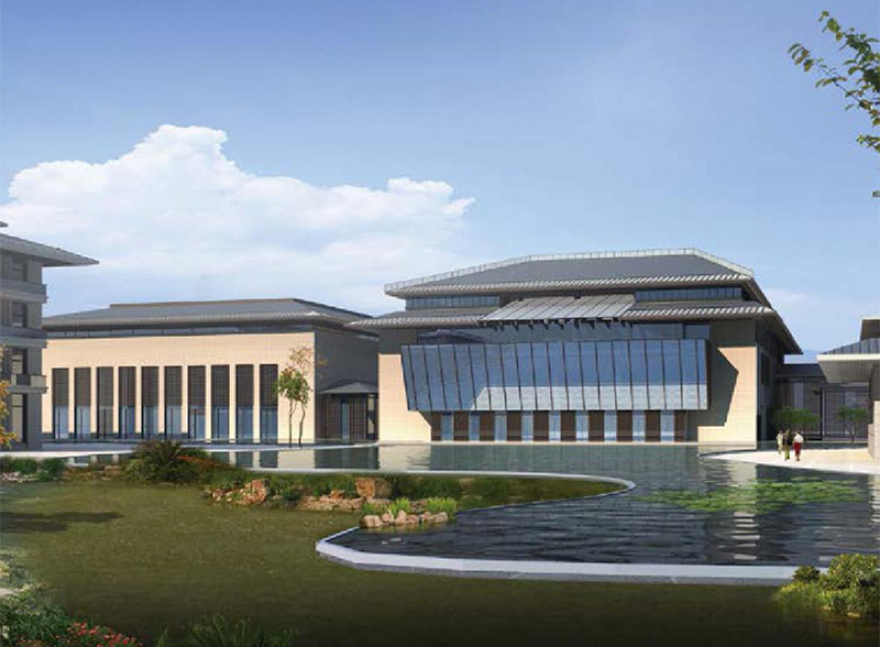 启东蝶湖酒店幕墙工程