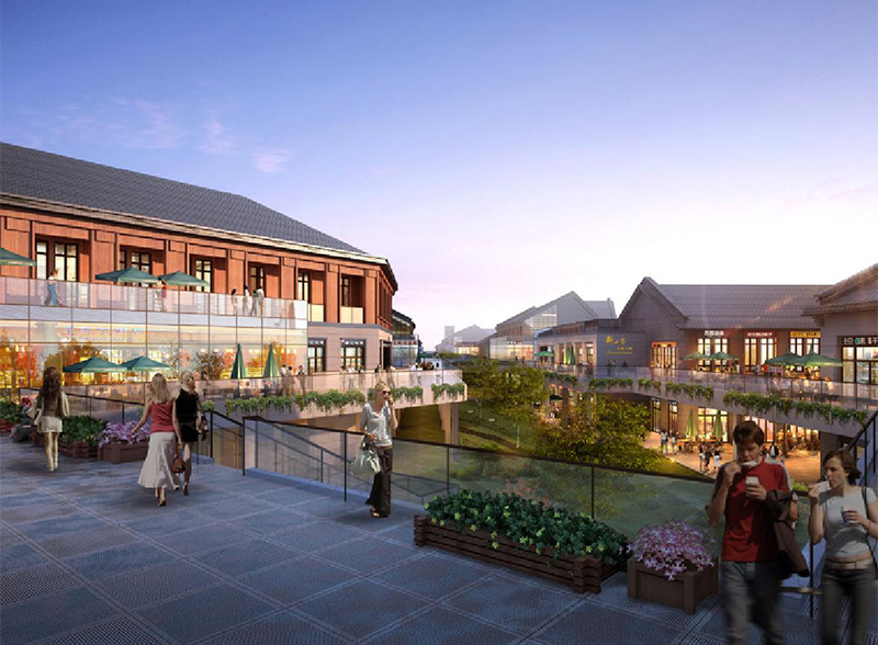 吕四国家中心渔港展示馆及美食街幕墙工程